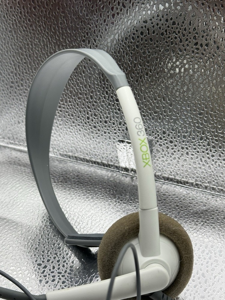 XBOX 360 Microsoft Wired Chat Headset Tested, Free Shipping!