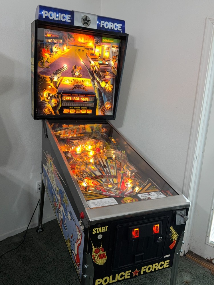 Police Force Pinball Machine