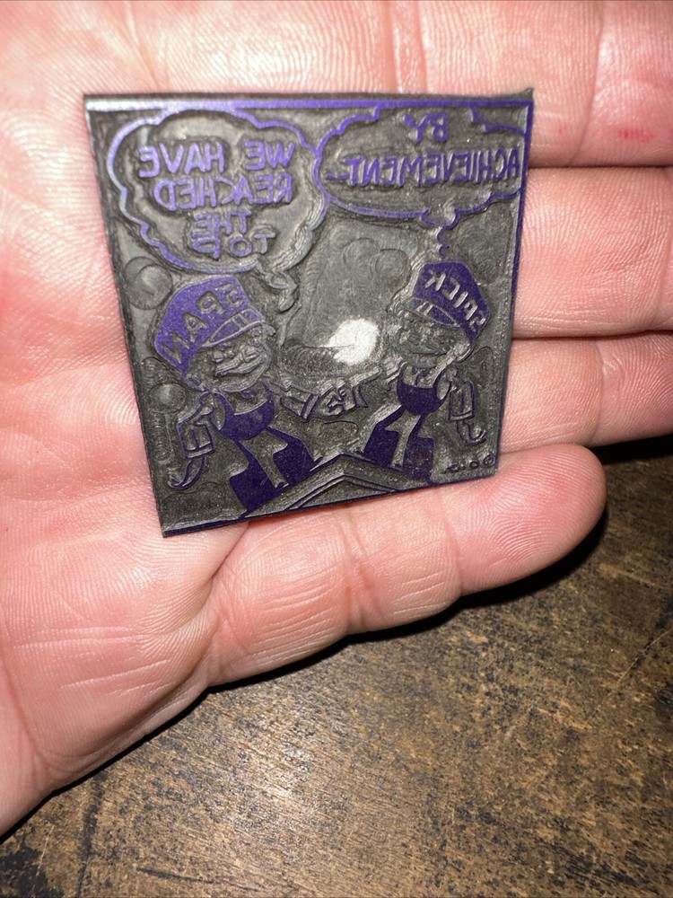 Print Block ( Spic Span Contractors ) Needs Wood Block!!