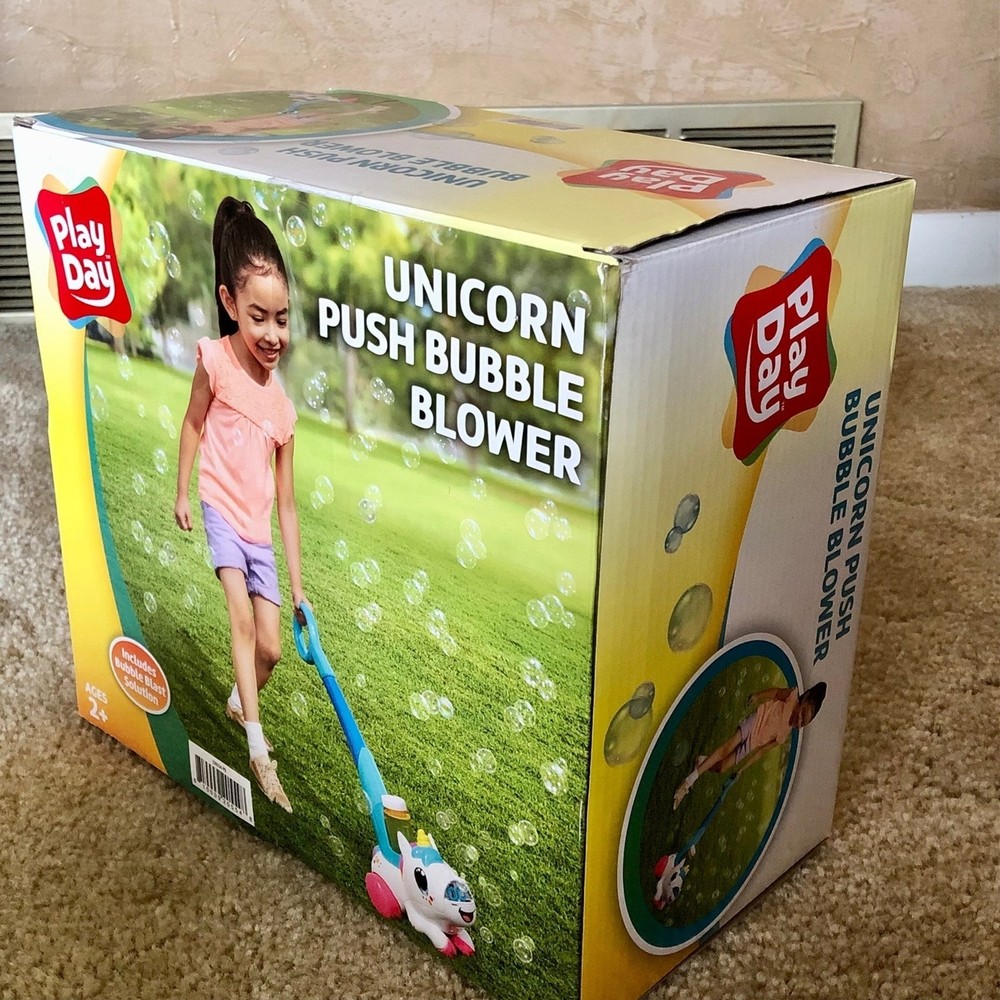 Unicorn Push Bubble Blower (Z216)
