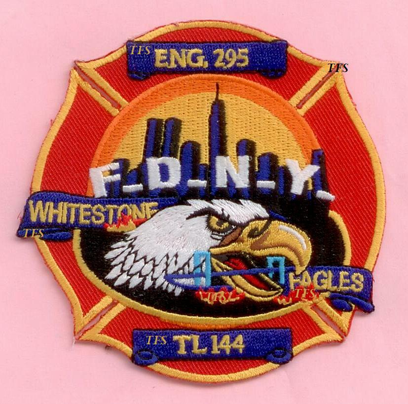 New York City Fire Dept Engine 295 Ladder 144 Patch