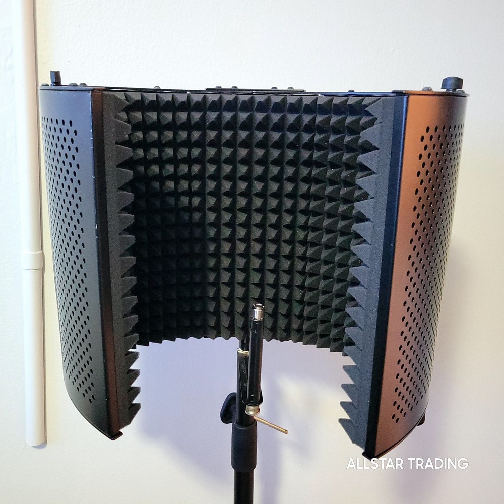 Microphone Isolation Shield Acoustic Foam - Professional Stage Right Series