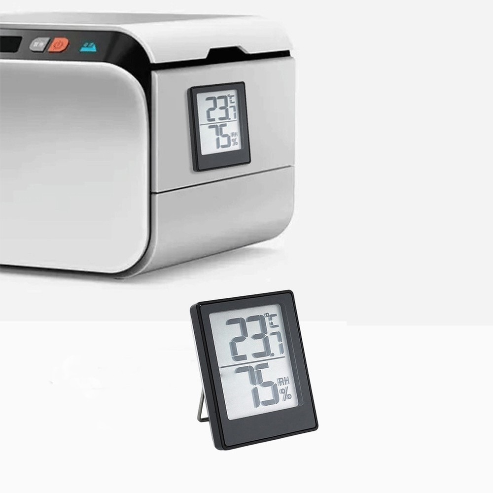 Foldable Indoor Thermometer Hygrometer for Kitchen and Office Climate Control