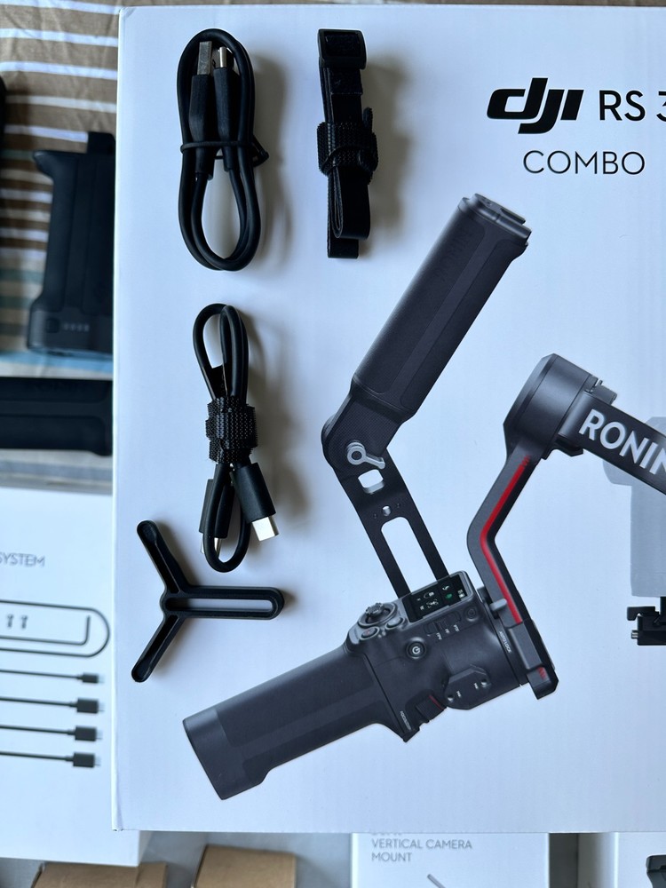 DJI RS 3 Combo Stabilizer RS3 + Raveneye module+extras
