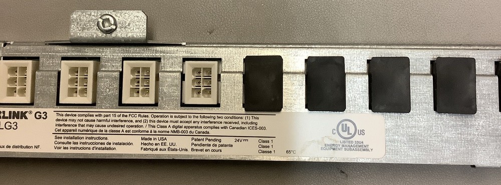 NEW SQUARE D G3 NF21SBLG3 LEFT PANEL-BOARD 21 Control Circuits (M2)