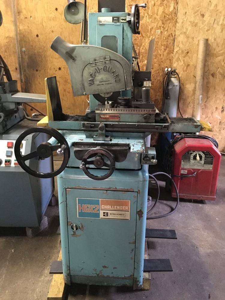 Boyar-Schultz 612  6” x 12” Manual Surface Grinder USA