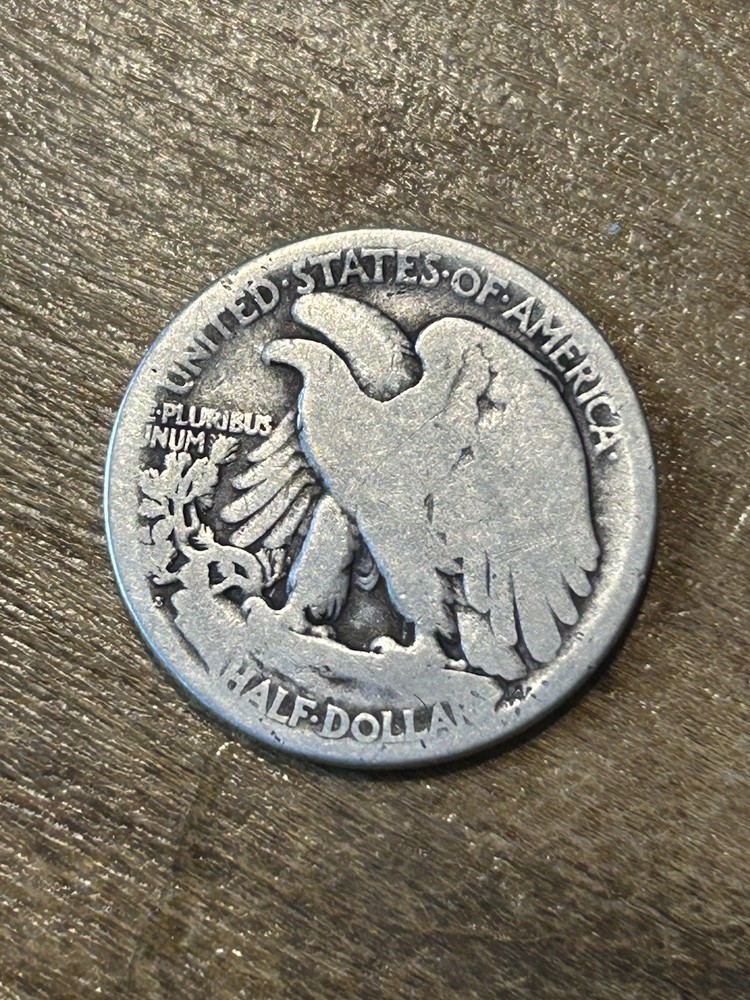 1920S Walking Liberty Half Dollar AG