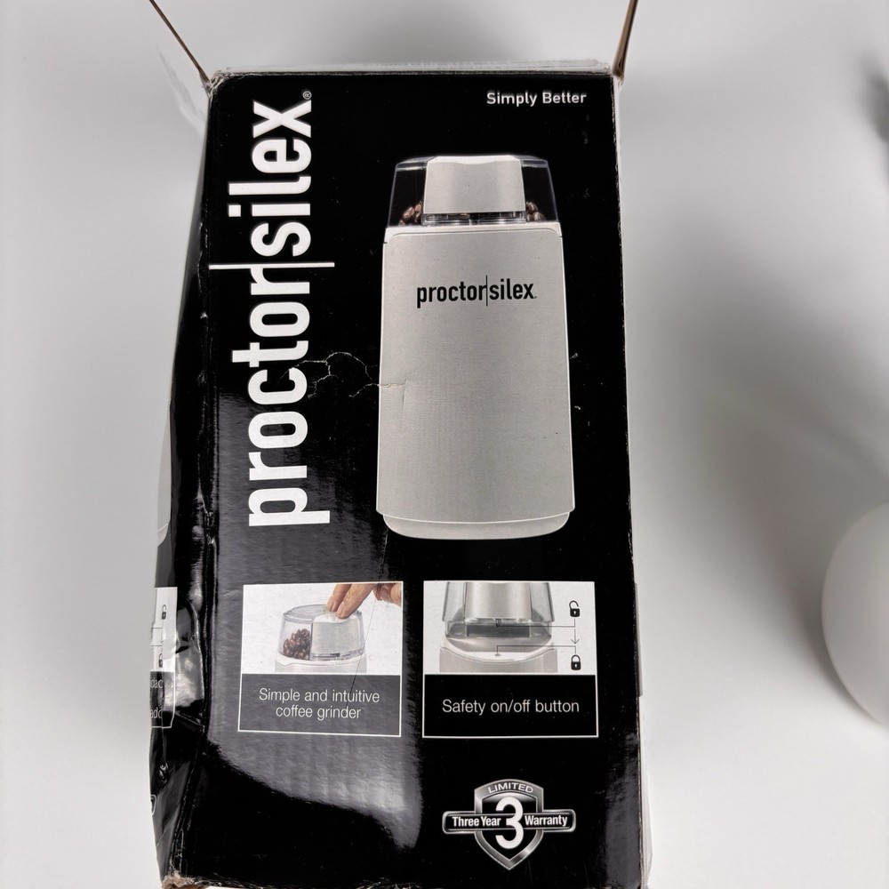 Proctor Silex 80301PS Coffee Grinder REPLACEMENT MOTOR BASE ONLY - White