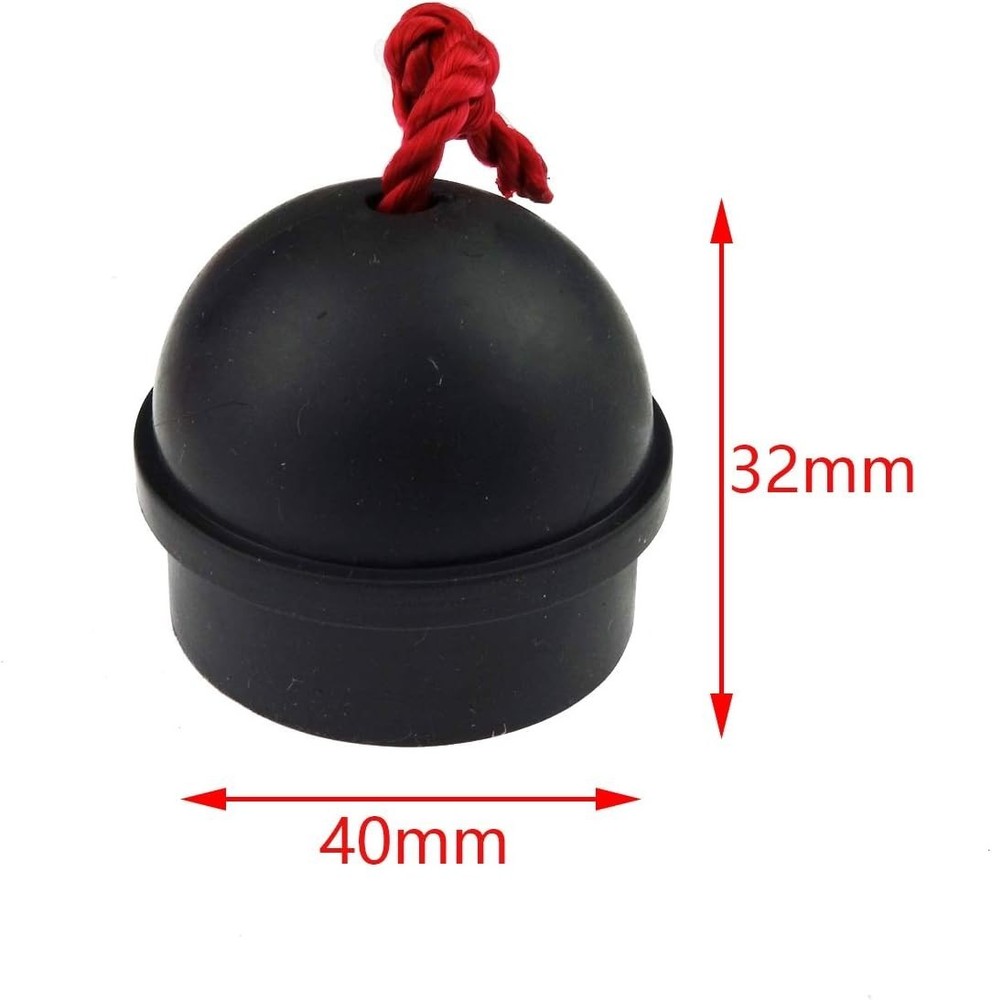Durable Rubber Pool Cue Chalk Holders – Portable 6 Pack in Red, Black, Blue