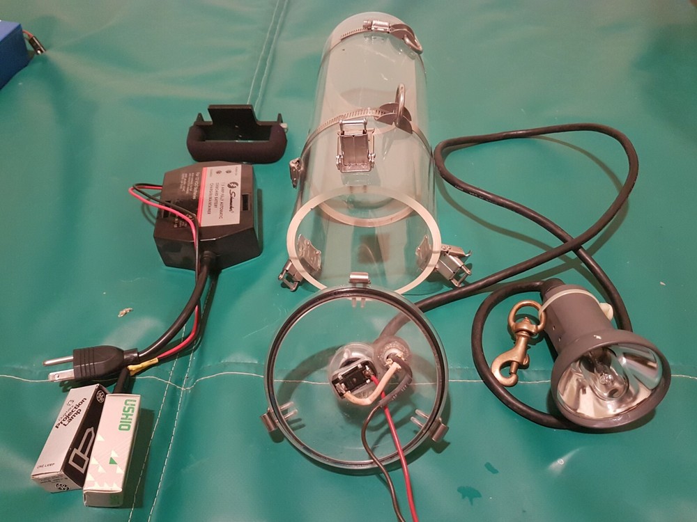 DIVING LIGHT SYSTEM, AUL BIG CAVE CANISTER