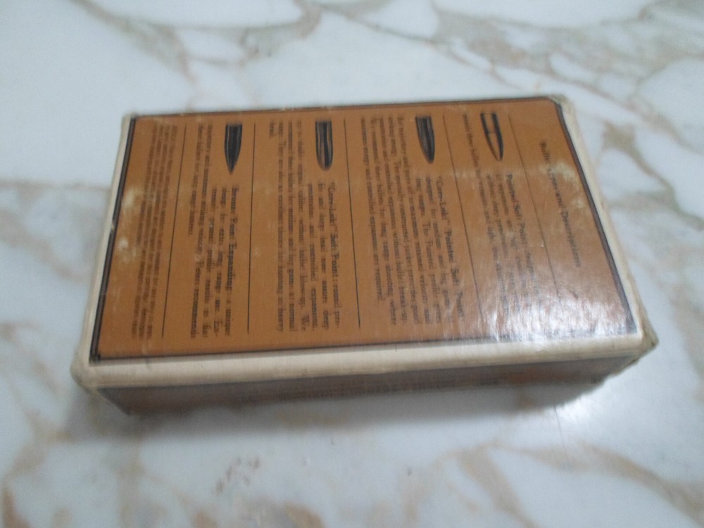 Peters 30-06 Springfield 180 Grain Core Lokt PTD Soft Point Empty Box