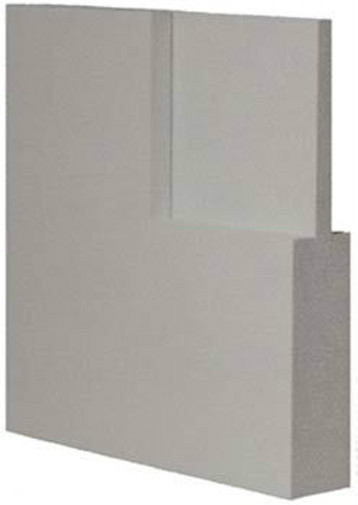 Prehung 3 Flat Panel Primed Mission Shaker Stile & Rail Solid Core Doors 8ft Ht.
