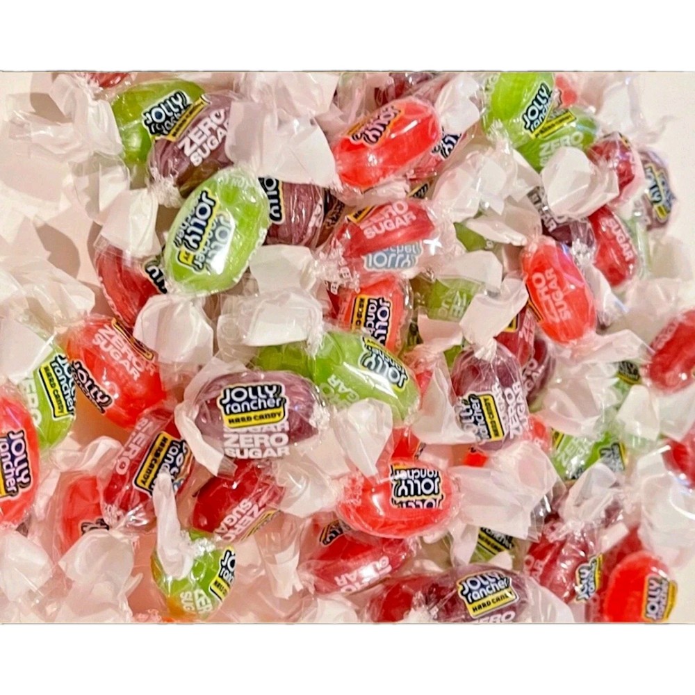 JOLLY RANCHER Zero Sugar ( BULK ONE POUND ) Assorted Fruit Flavored Hard Candy