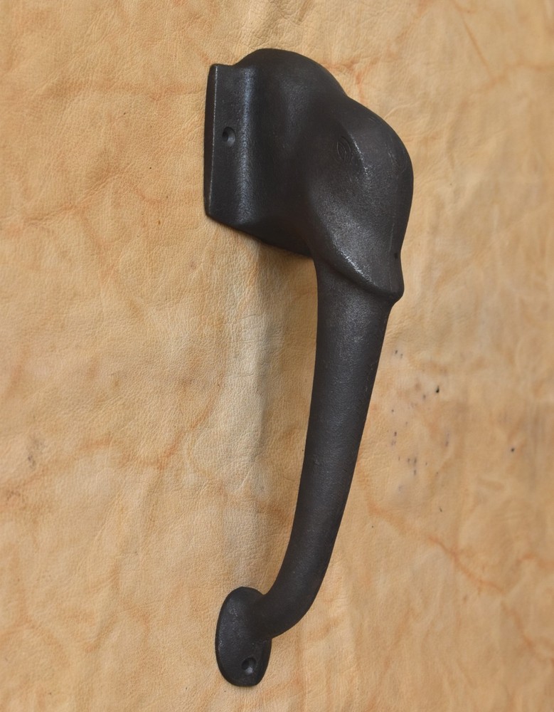 Cast iron door gate Elephant Face handle vintage style Front Door pull handle
