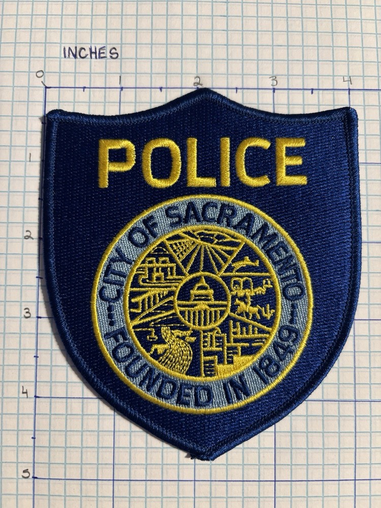 SACRAMENTO, CA                           Police Department Patch