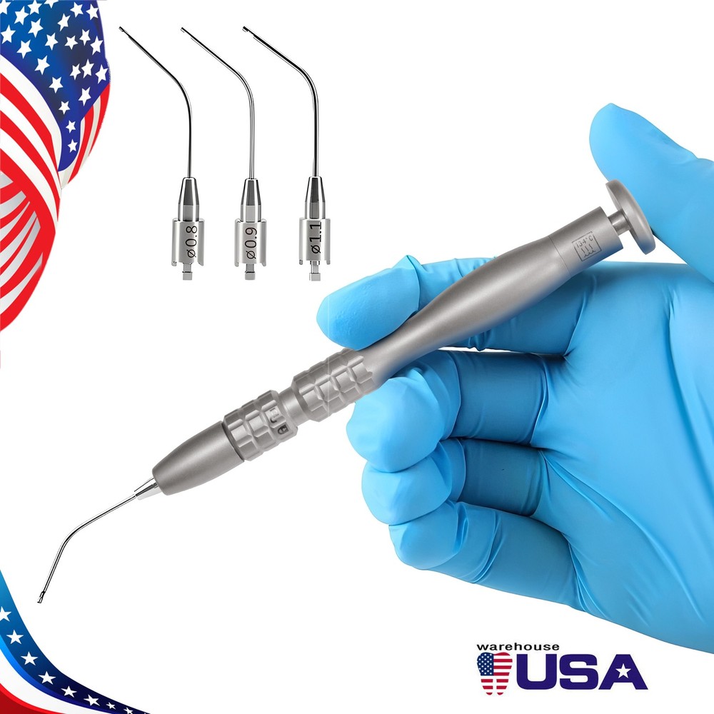 Dental Broken Root Canal File Extractor Removal System For Endodontic Treatment