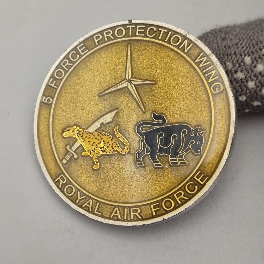 5 Force Protection Wing Royal Air Force Challenge Coin