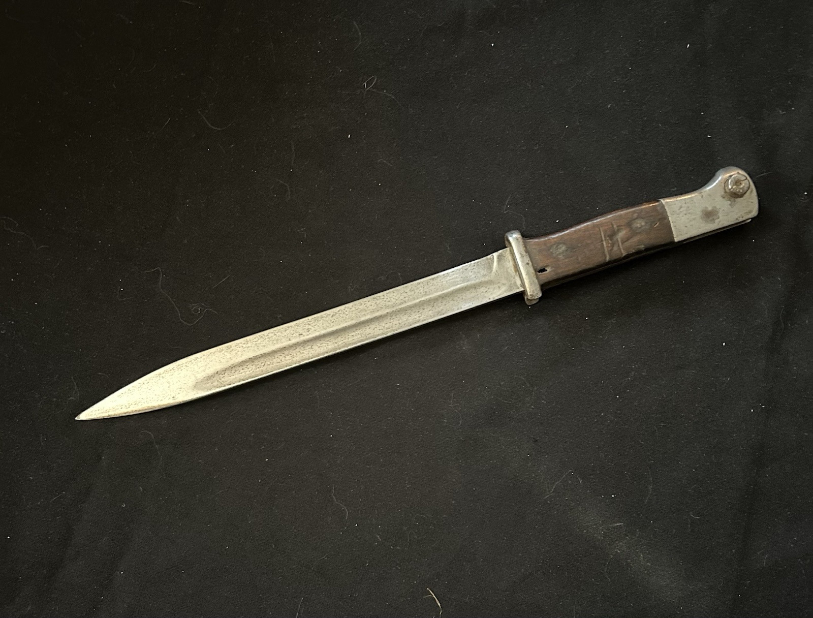 Uncommon!! GERMAN WW1 BAYONET M 1884/98 II Void of Markings