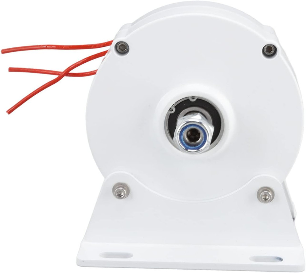 Three Phase Alternator, 200W Permanent Magnet Electric Motor Generator DIY AC Al