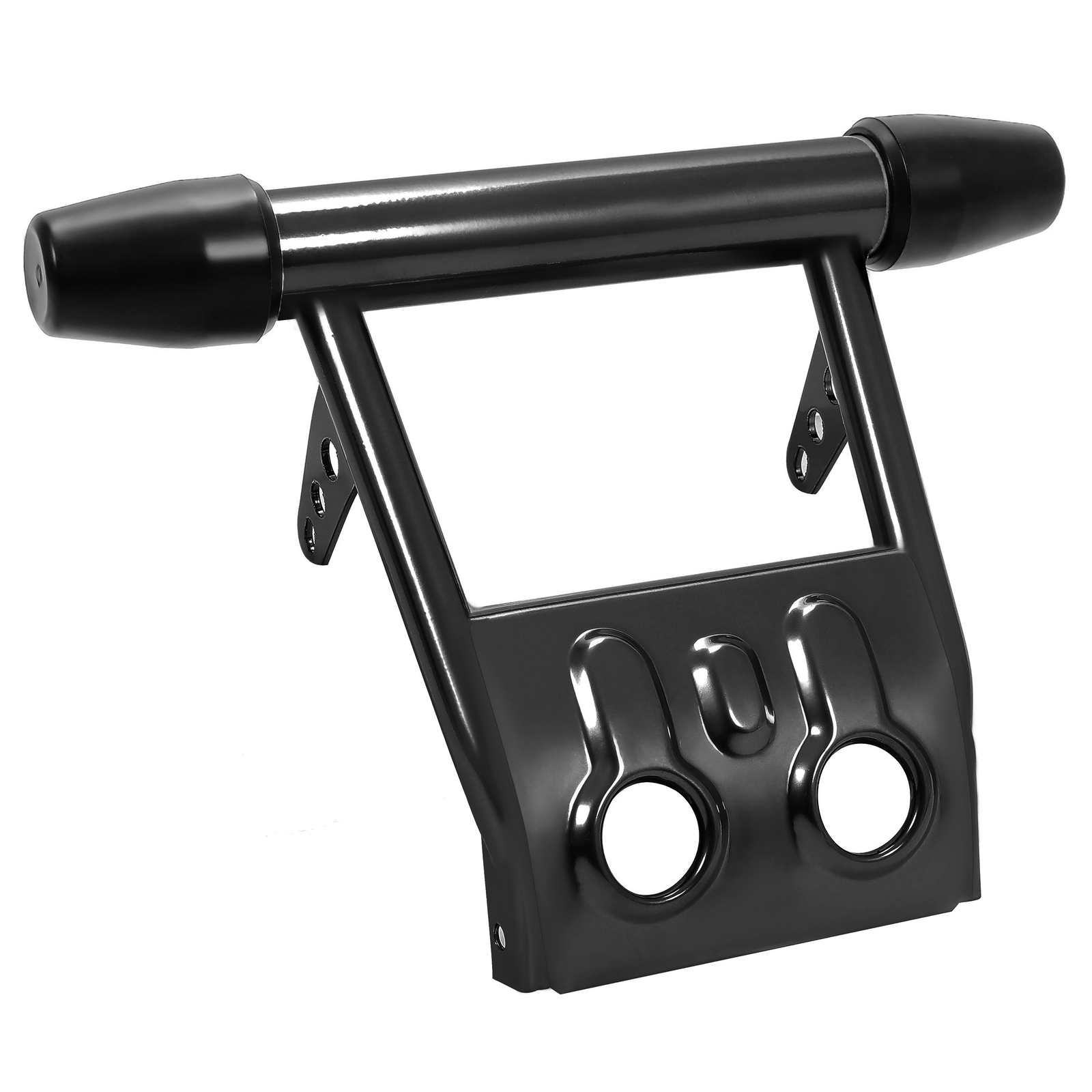 New For Yamaha Banshee 1987-2006 Black Front Bumper Guard & Rubber End Caps