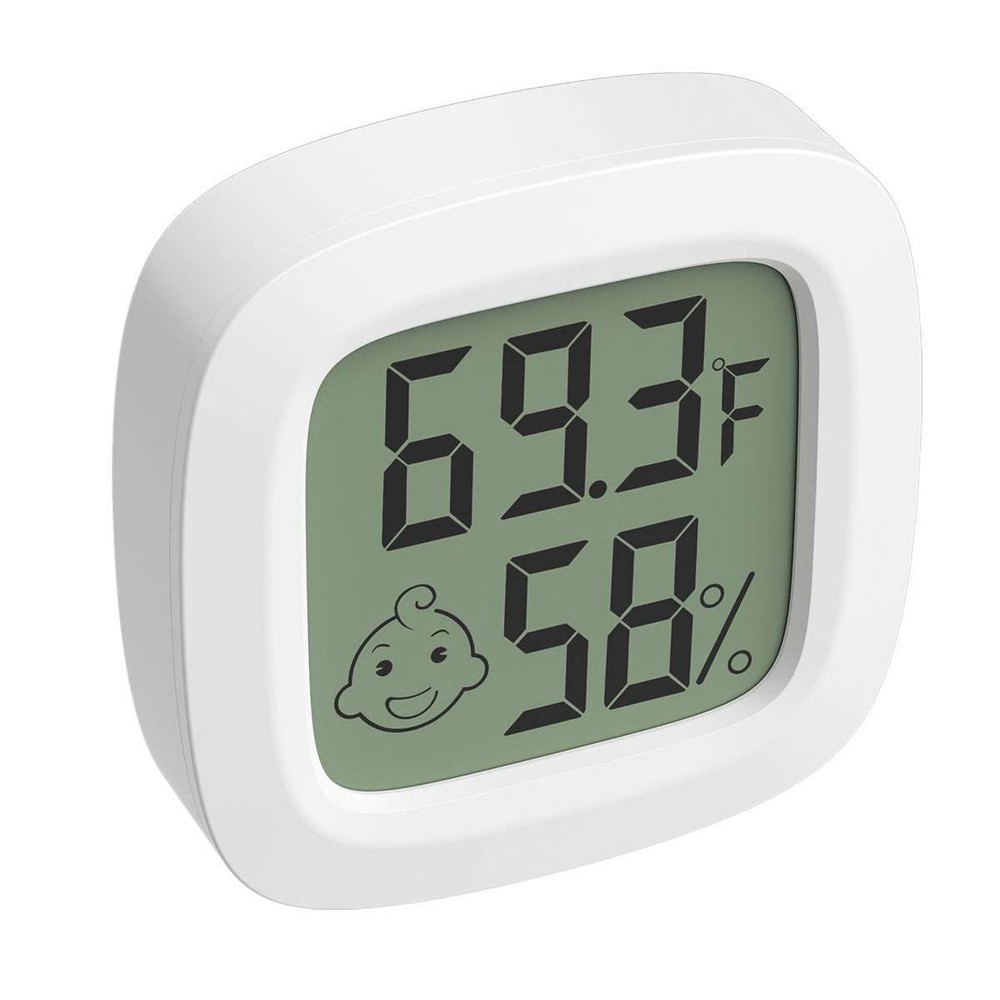 LCD Mini Digital Thermometer Humidity Meter Indoor Temperature Hygrometer