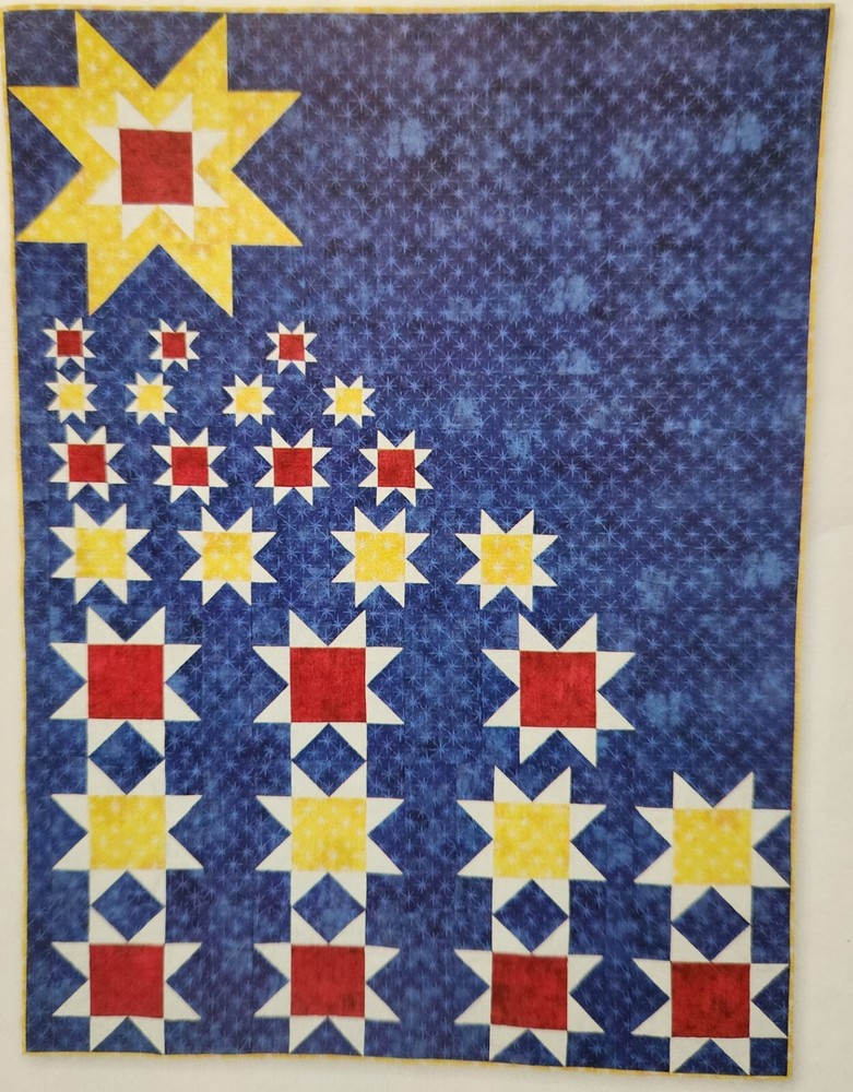 "Rising High" Quilt Pattern from 2021 Magazine Intermediate