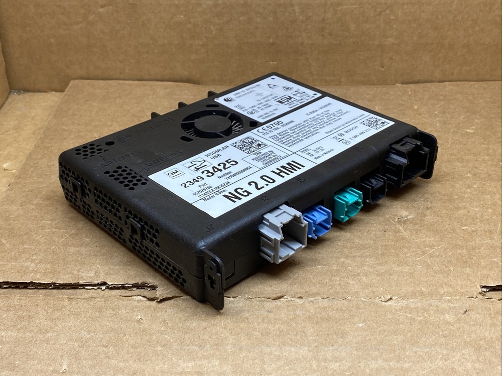 2015-2016 GM HMI Human Machine Interface Control Module 23493425