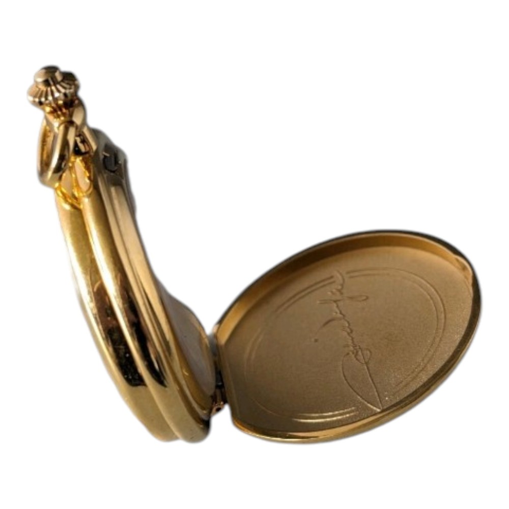 John Wayne Hunter Pocket Watch By The Franklin Mint Working