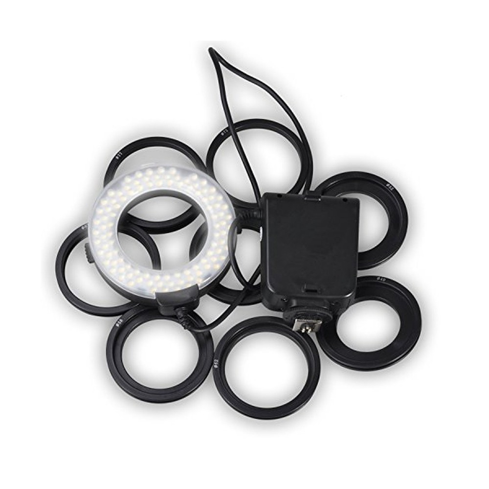 Dual Macro LED Ring Light/Flash Compatible with Nikon D7200 (Applicable for A...