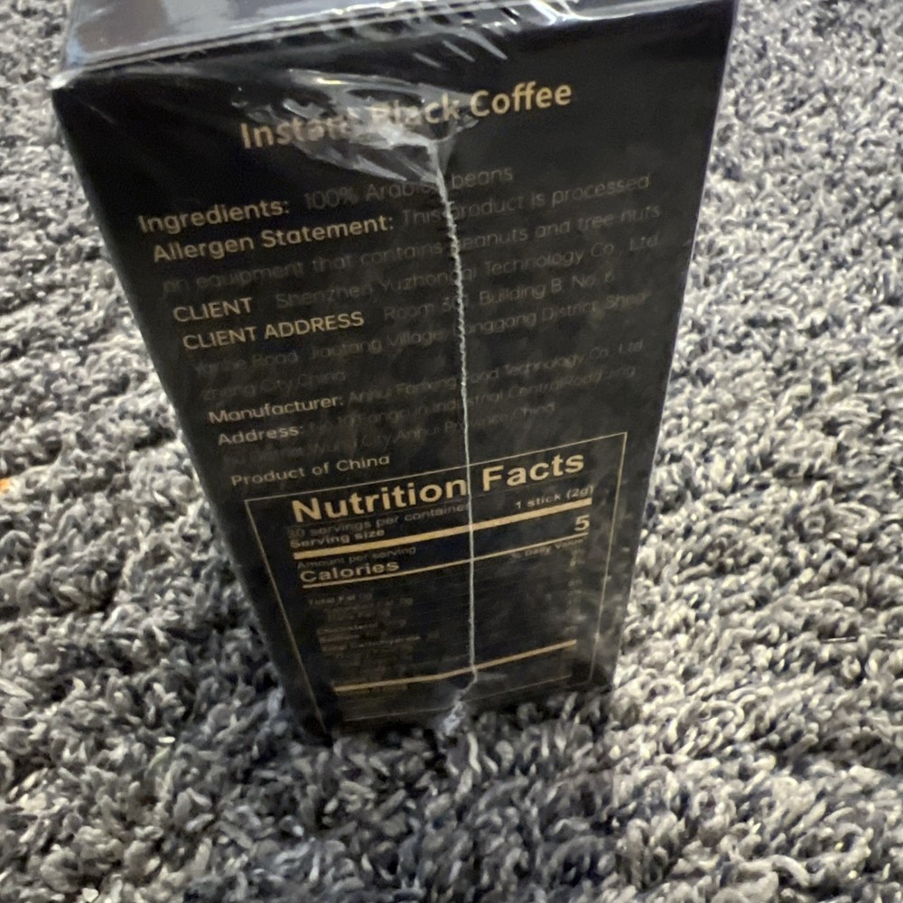 Instant Coffee Packets | 30 Ct Medium Roast Arabica, Sealed