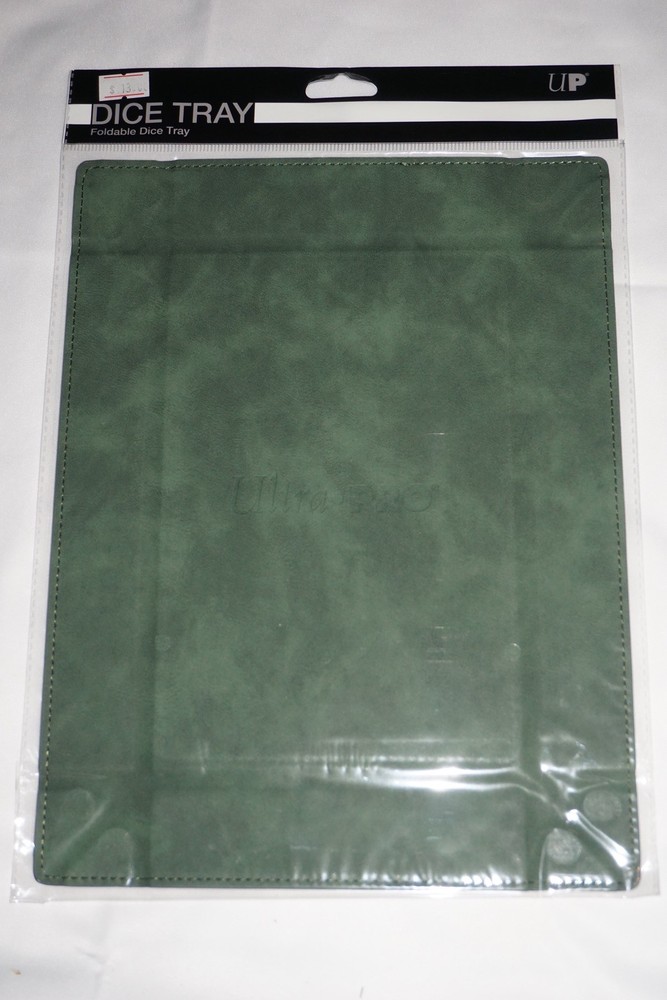 Ultra Pro Dice Tray Foldable Suede Emerald