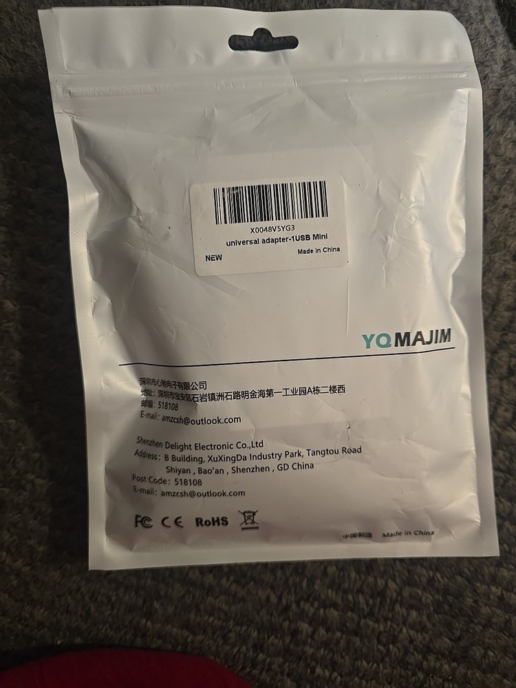 YQMAJIM Dashcam Power Adapter,(Universal) Compatible with All black