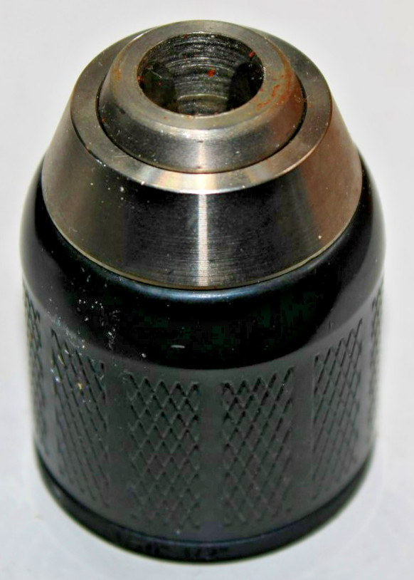 Drill Chuck, Keyless, 1/16" to 1/2" Capacity, 1/2"-20 Mount
