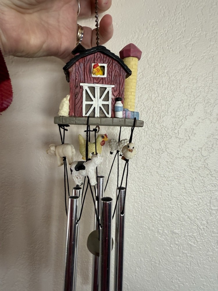 Farm Animals Barn Wind chime
