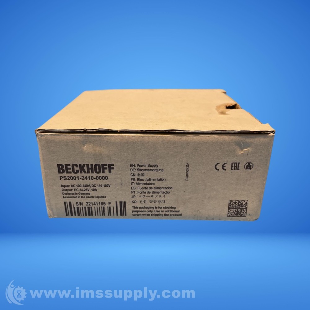 Beckhoff PS2001-2410-0000 Power Supply FNFP