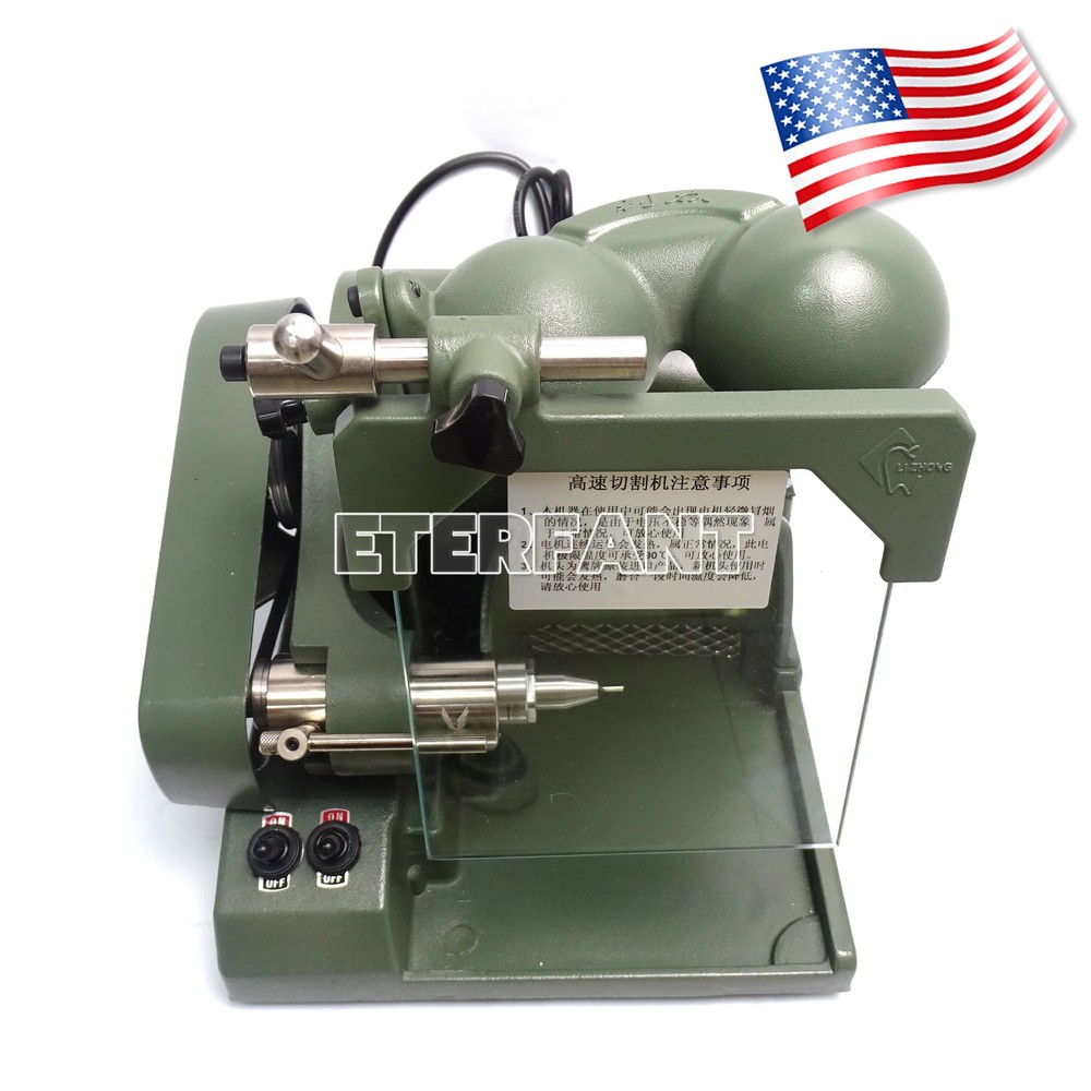 High Speed Alloy Grinde Automatic Spindle/Plaster Model Arch Trimmer Dental Lab