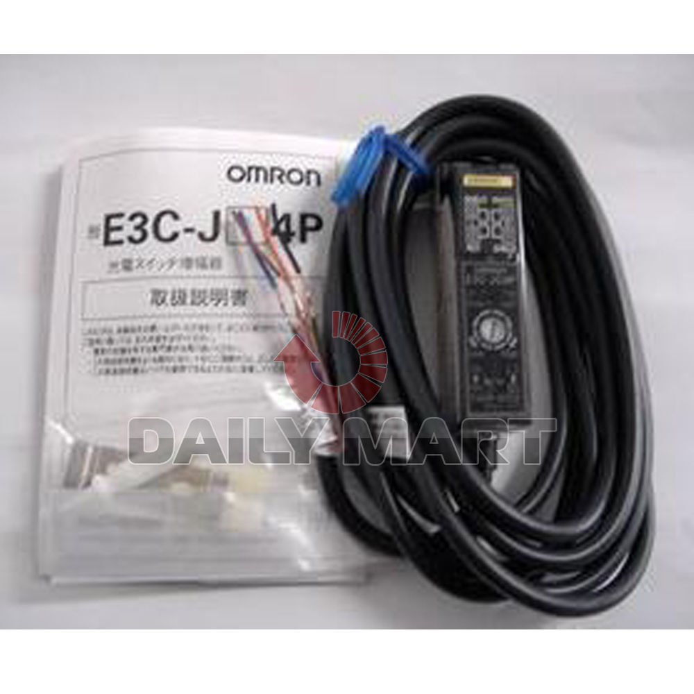OMRON-E3C-JC4P PHOTOELECTRIC SENSOR SWITCH AMPLIFIER NEW