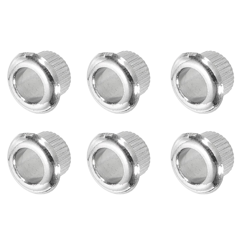 Guitar Tuner Conversion Bushing Adapter Ferrule Conversion Zinc Alloy Silver