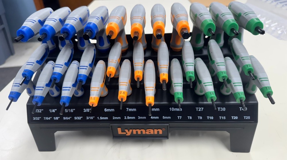 Lyman Heritage T-Handle Hex & Torx Set [30 piece]