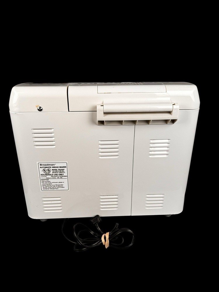 Breadman Ultimate Bread Maker Baking Automatic Machine TR2200C Works Perfectly