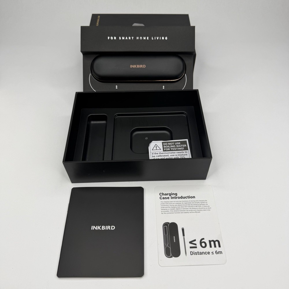 INKBIRD Wireless Meat Thermometer INT-11P-B Bluetooth IOS/Android App Grilling