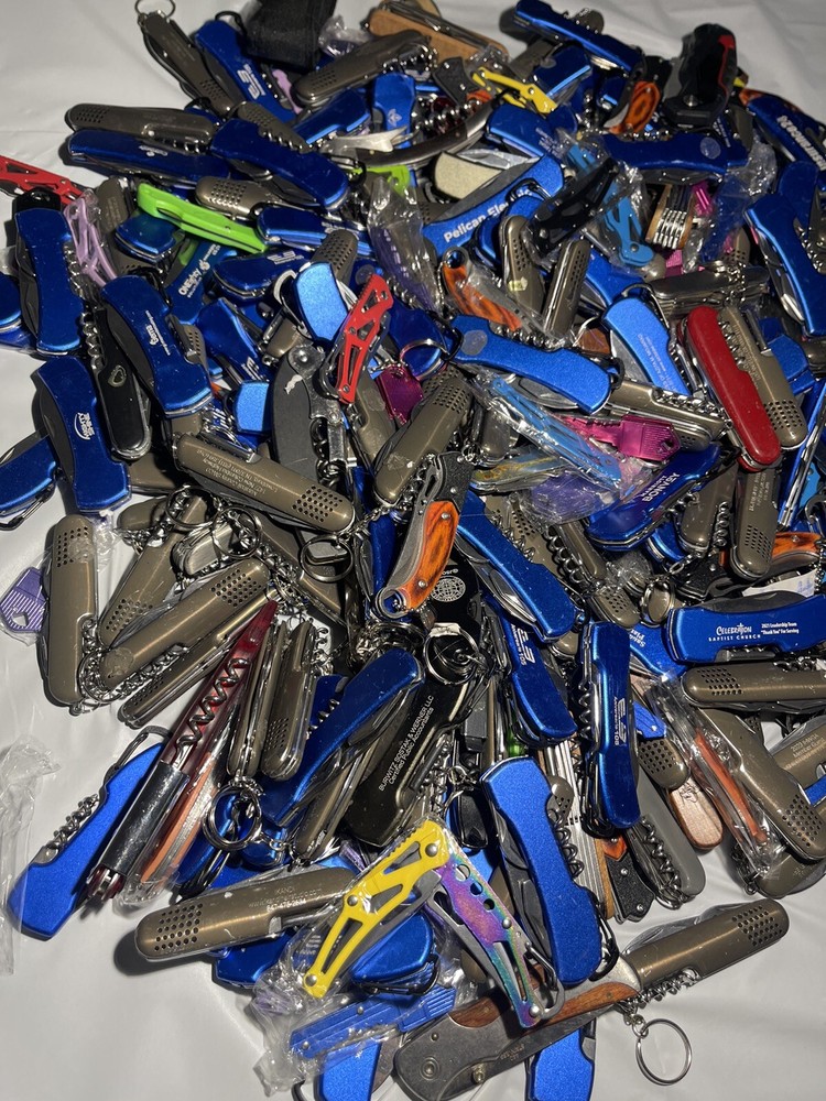 TSA Confiscated Pocket Knives/multitools Lot
