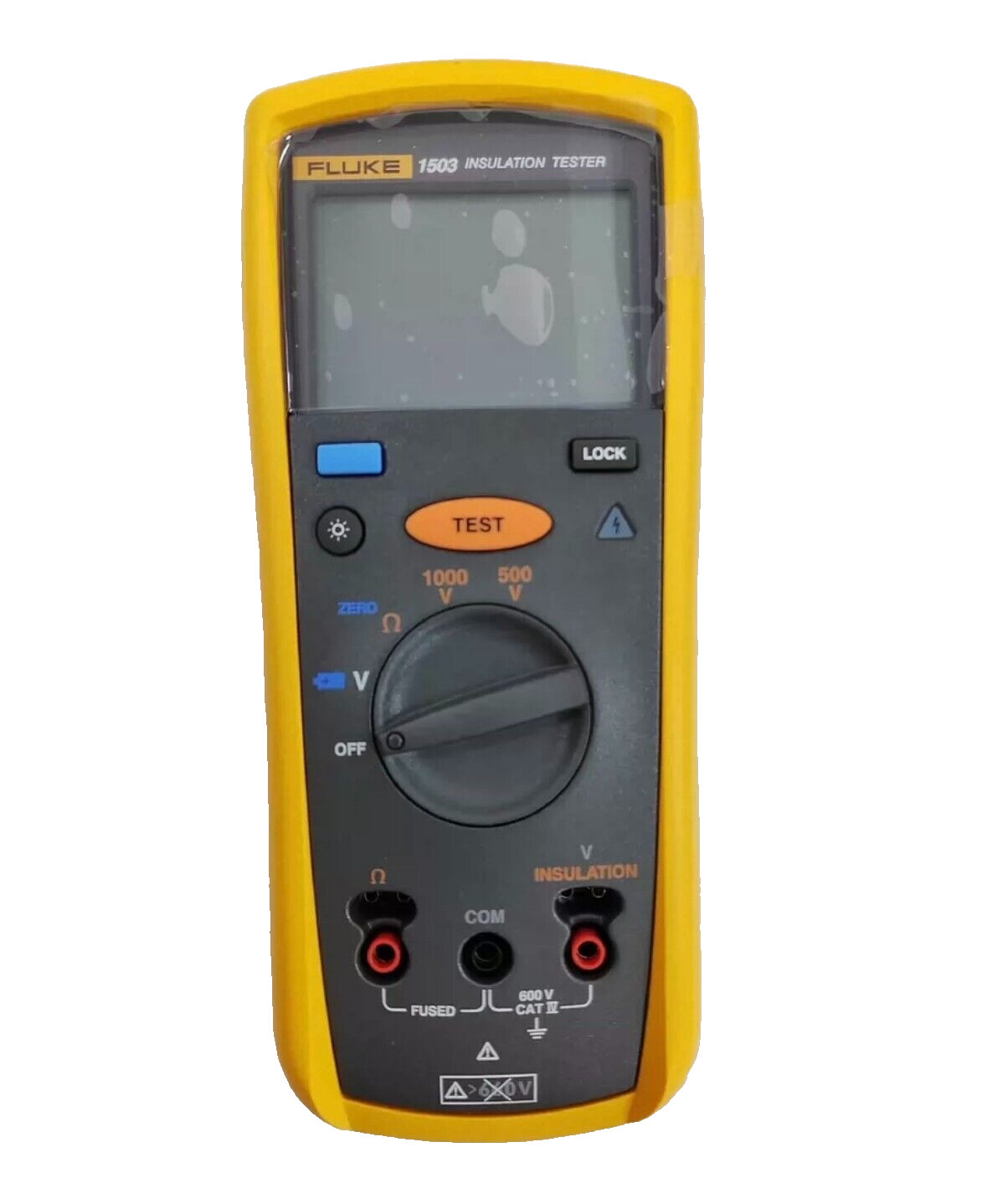 Fluke 1503 Digital Insulation Resistance Meter Megger 2000 MΩ Backlight CAT IV