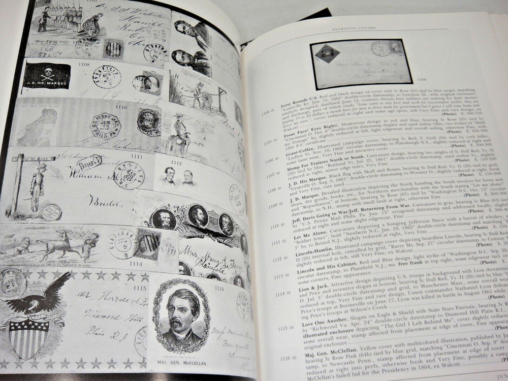 Siegel Stamp Auction Catalog 2000 w Prices Realized Carriers Locals Collections