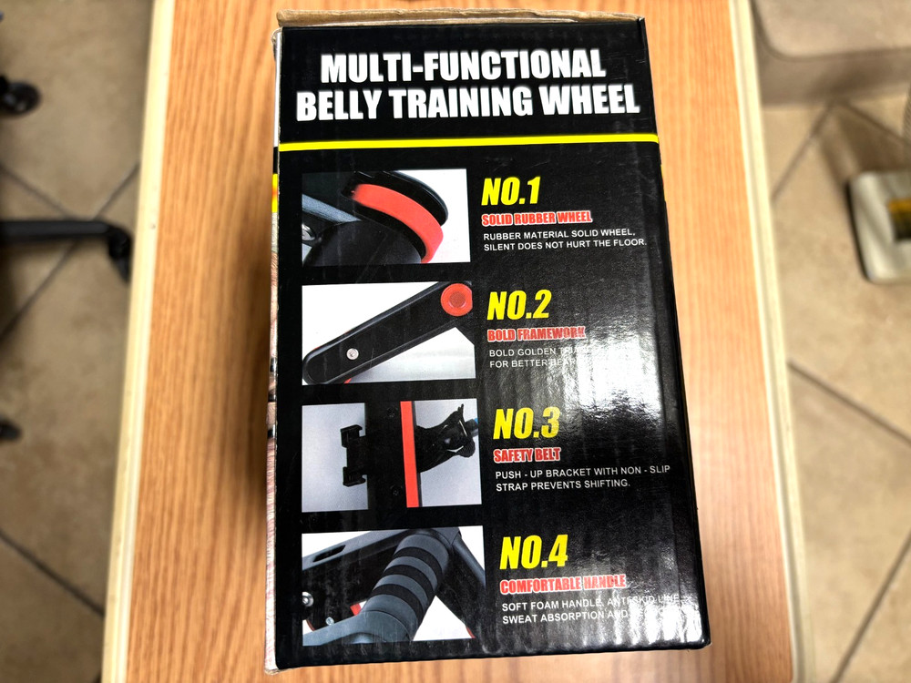 Multi-Functional Belly Training Wheel