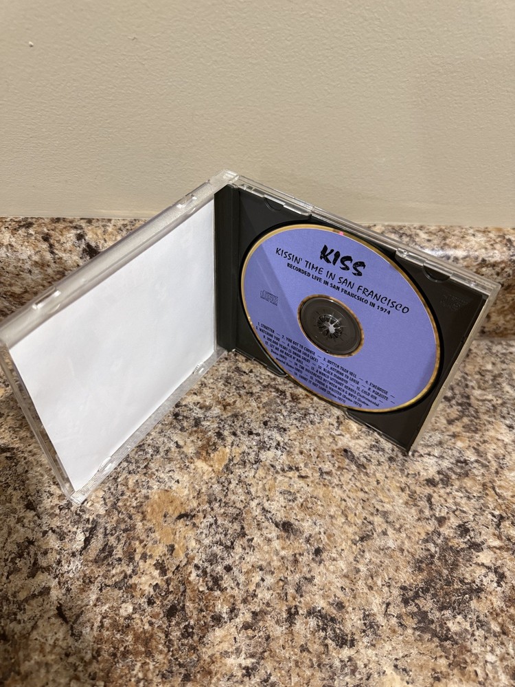 kiss “kissing time in san francisco” cd