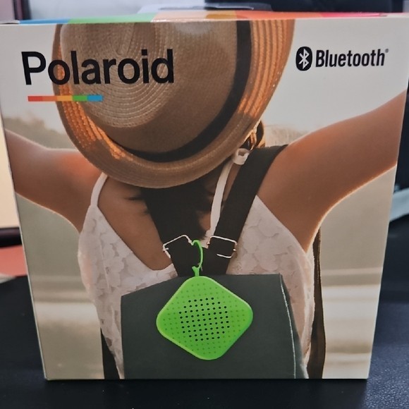 Polaroid Lime Green Bluetooth Speaker
