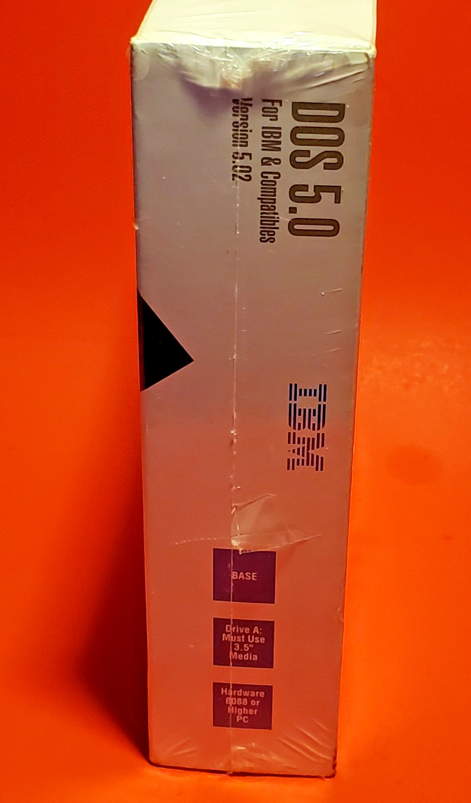Microsoft MS DOS 5.0 IBM 3.5 inch Diskettes IBM and Compatibles 1992 NIB