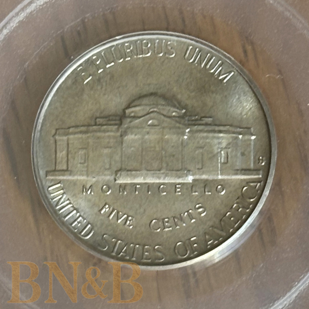 1947 S Jefferson PCGS MS65FS Full Steps