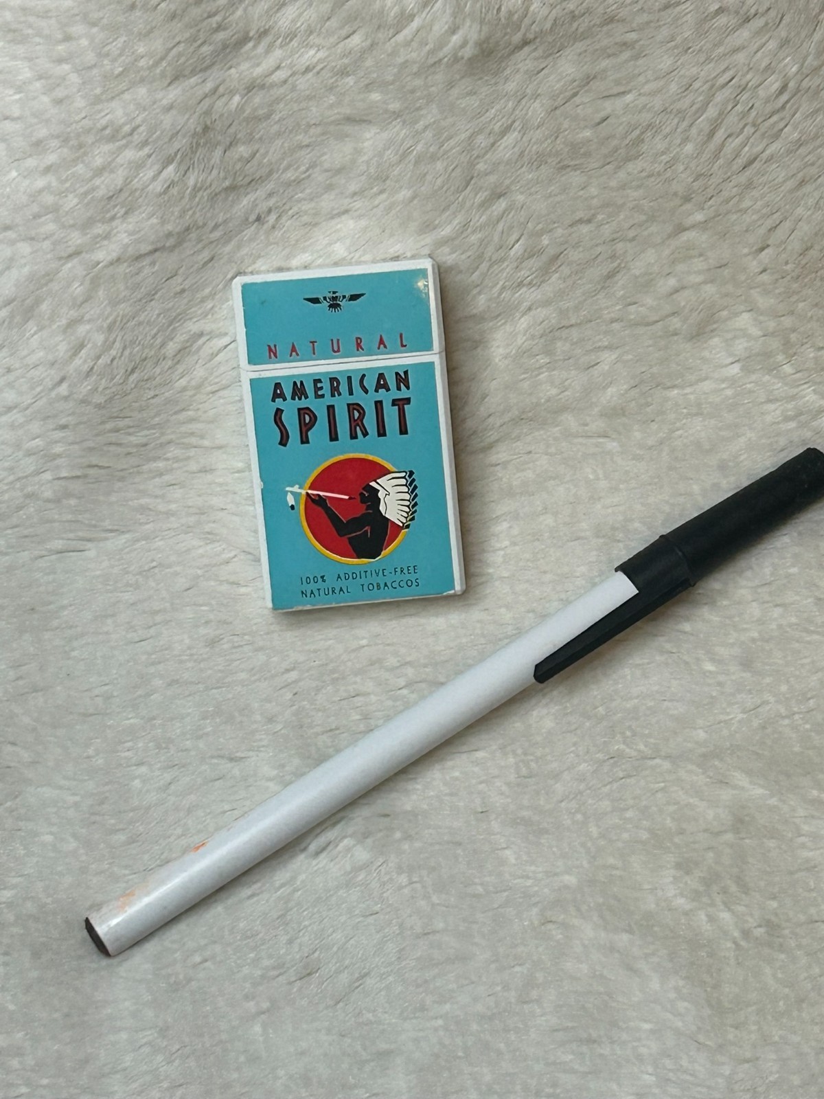 Natural American Spirit Pocket Ashtray NEVER USED Environmental Put ur Butt out